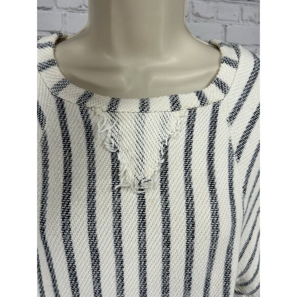 Anthropologie Dolan Left Coast Collection Cotton Terry Wide Sleeve Crop Top S - Picture 6 of 9